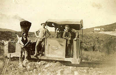 The Silverton locomotive, date not known.