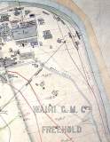 Detail from the old map of the Victoria Battery